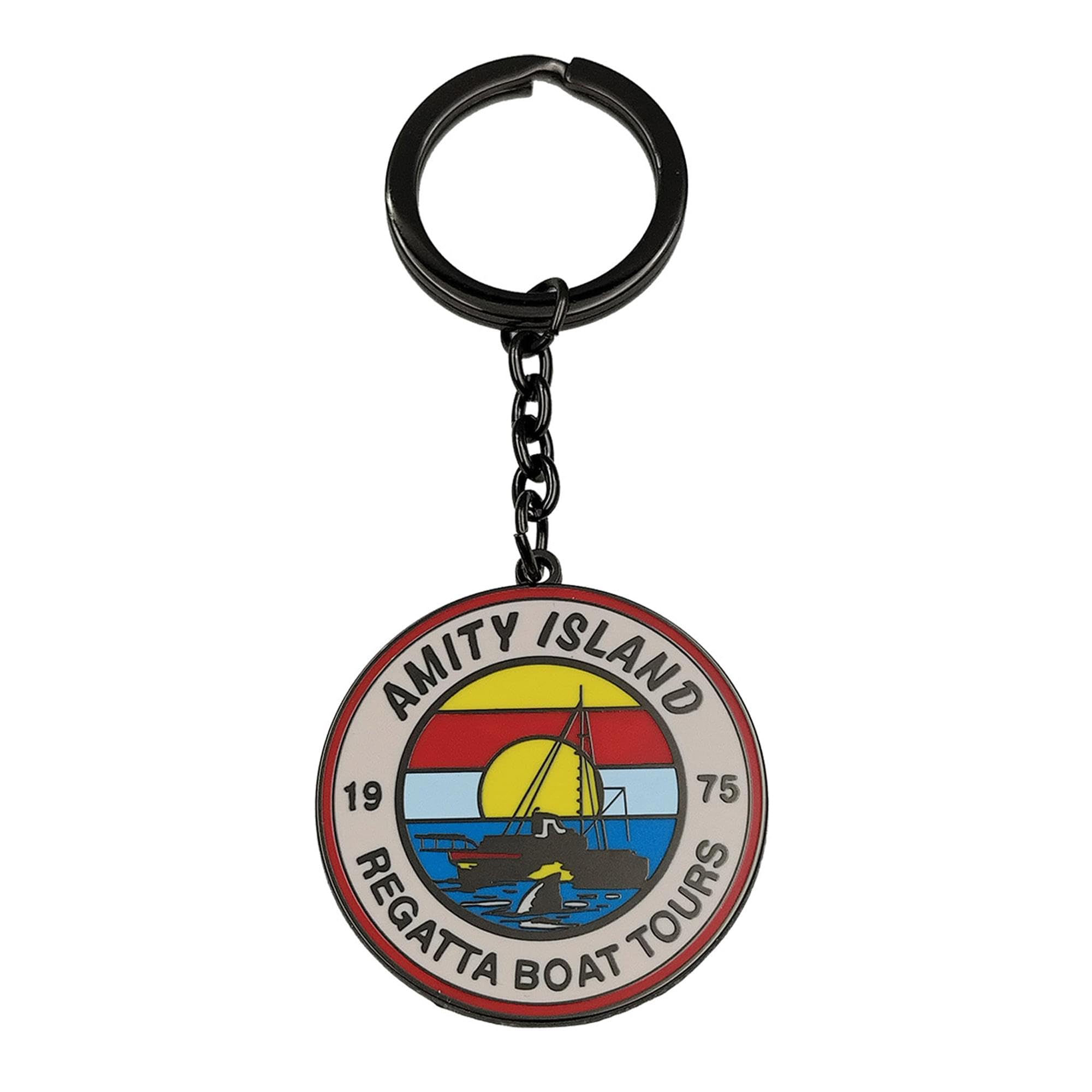 Jaws 50th Anniversary Regatta Boat Tour Keyring