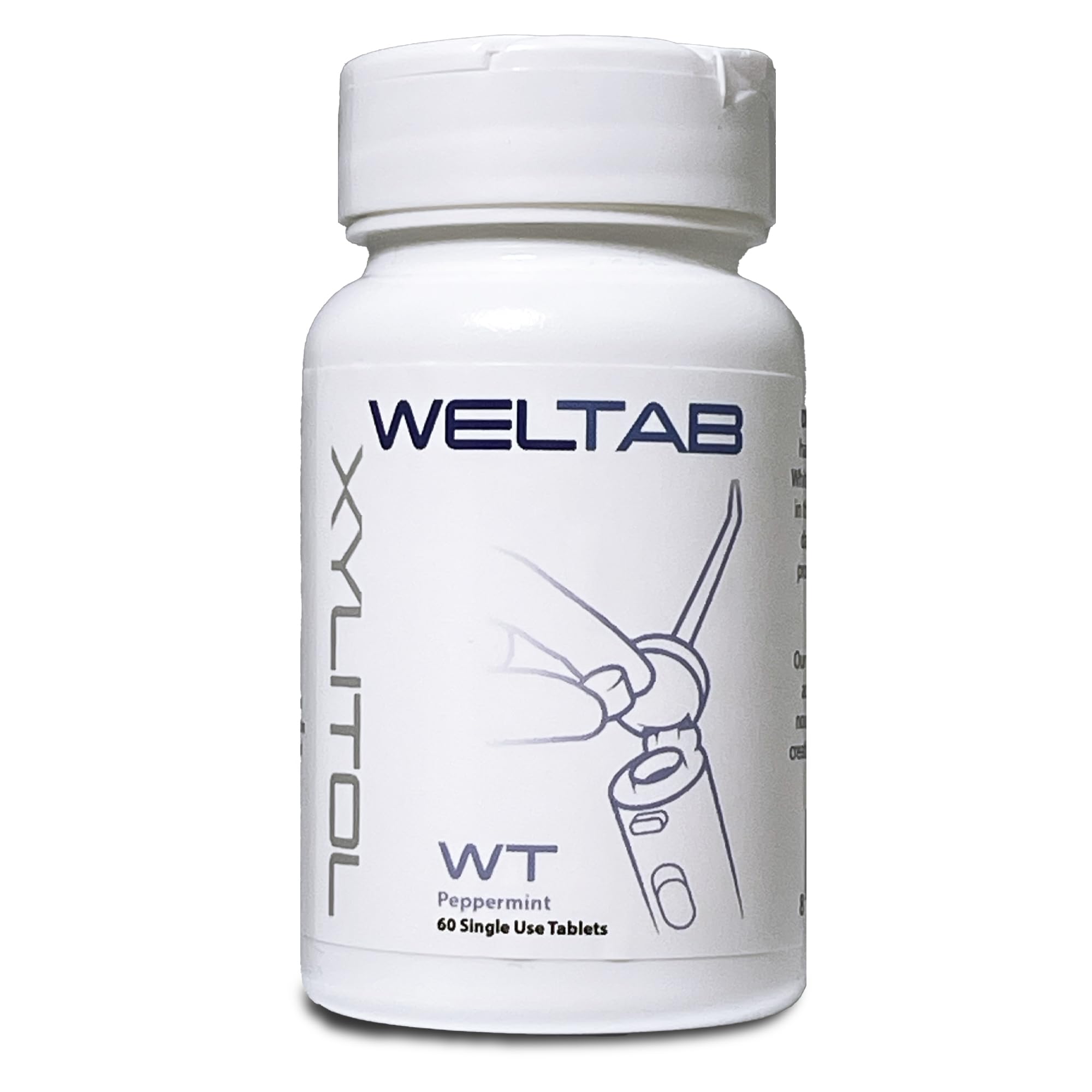 Weldental Weltab WT Water Flosser Tablets Compatible with Waterpik Whitening Water Flosser 60 Count