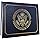 US Citizenship Certificate Holder | US Citizenship Gifts | Naturalization Certificate Padded Holder with Cover. Golden Great Seal of The United States.