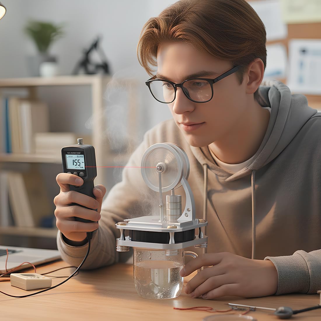 D16-C Stirling Engine Model