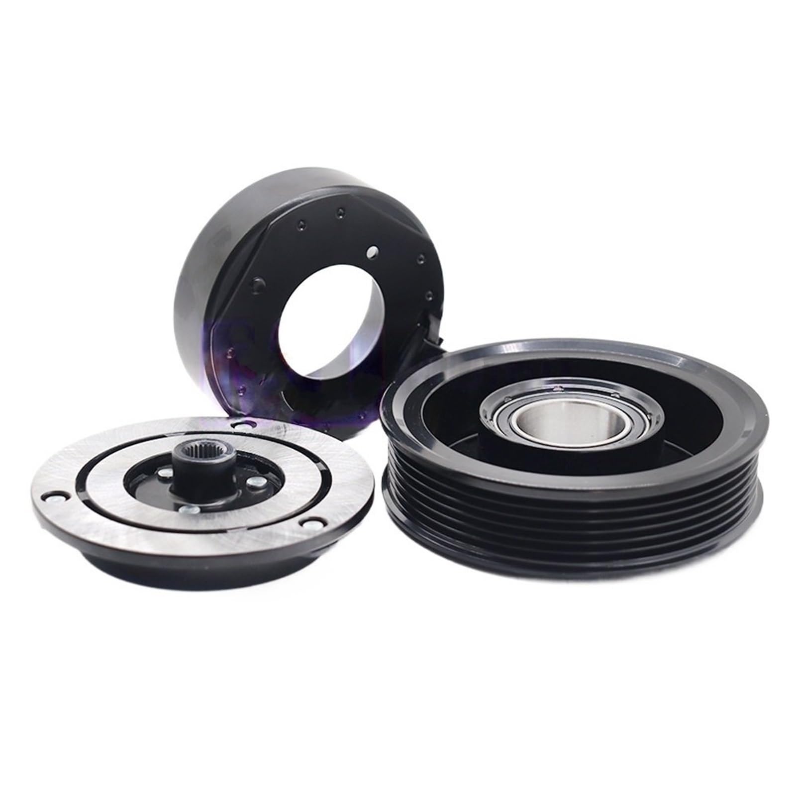 Qiuymgfg Clutch Ac Compressor Kit Fit For Ssangyong Actyon Fit For Korando Fit For Rexton G4 2.0 6721305111 Air Conditioning Ac Compressor (Clutch)