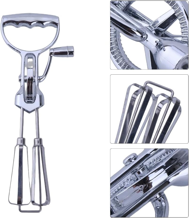Eggs Beater Manual Eggbeater Efficient Stirrer with Grip for Mixings Eggs Whisk