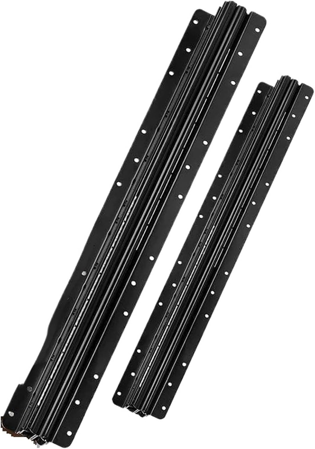 Hardware Full Extension Side Mount Drawer Slides Professional Load Bearing Silver Black Color Staircase Cabinet Bottom Mounted Drawer Slide(400-700mm)