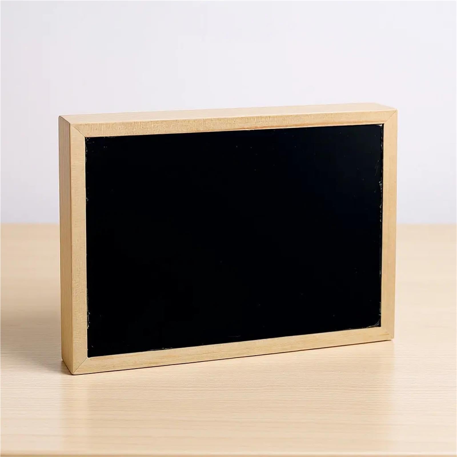 Mini Ardoise Tableau noir suspendu miniature en bois