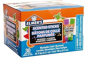 Elmer's Scented Glue Sticks Classroom Pack