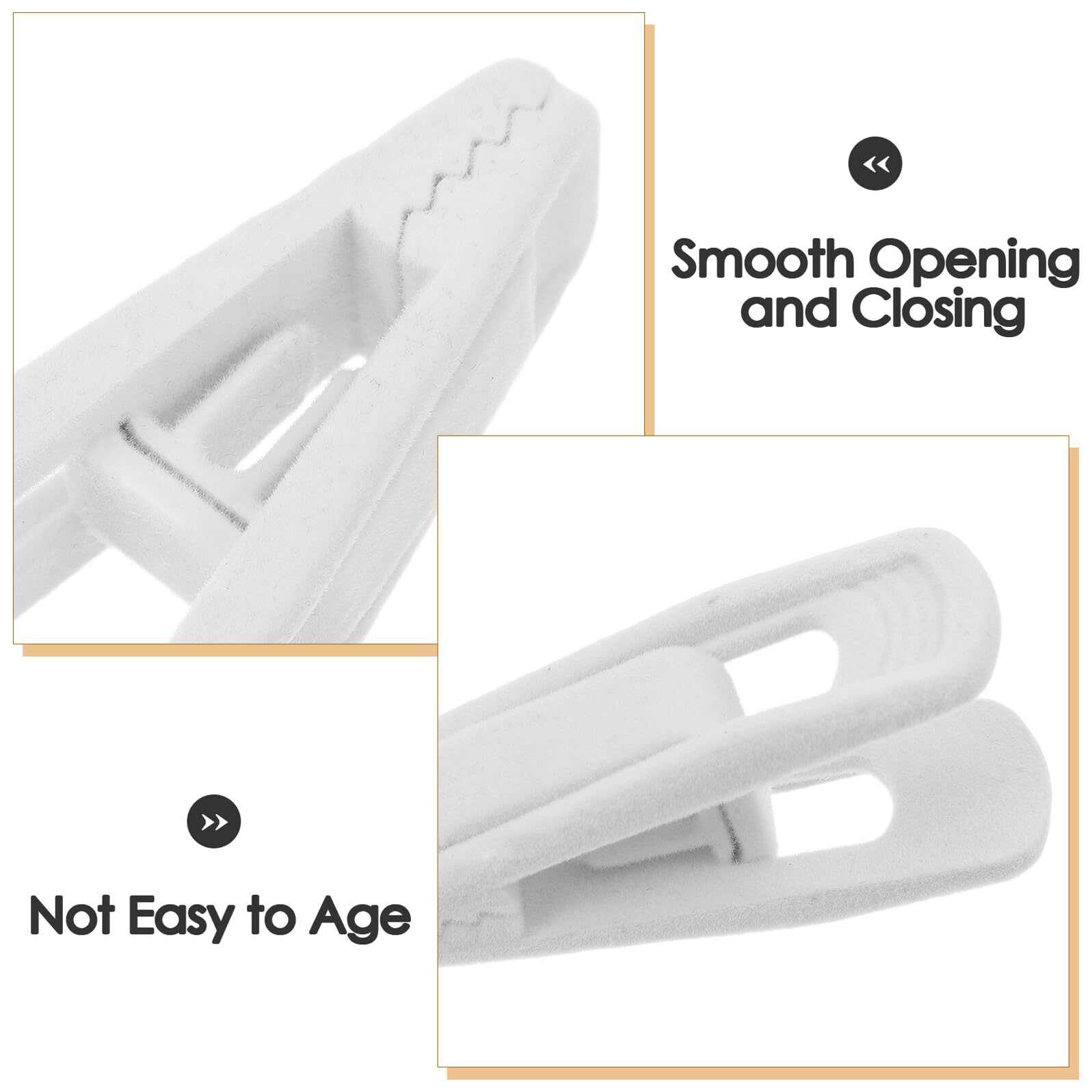 50 Piezas Pinzas de Terciopelo para Ropa, Clips de Plástico Antideslizantes para Lavandería, 50 Unidades, Resistentes al Viento, para Colgar Faldas, Pantalones y Camisas en