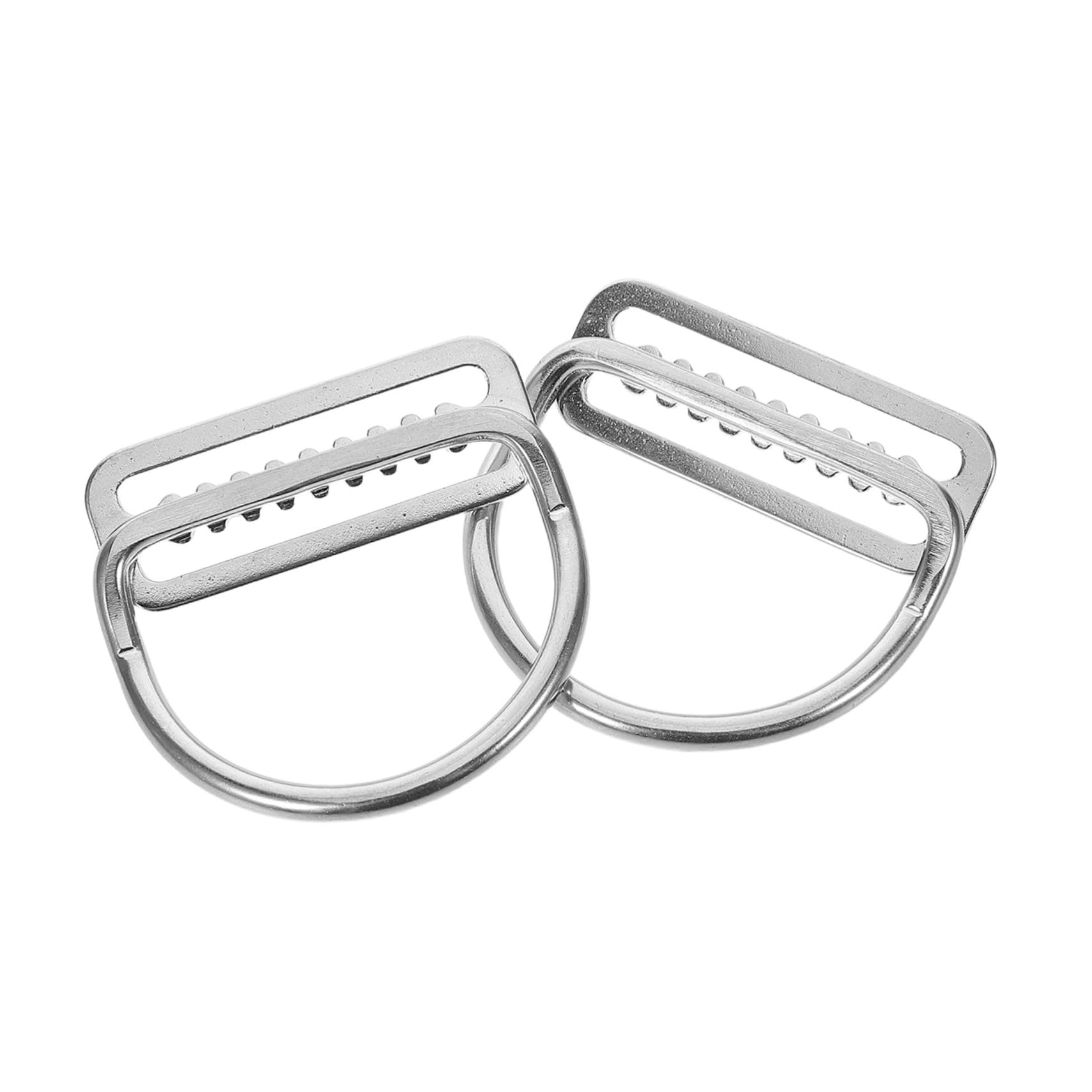 GOOHOCHY 2pcs Stainless Weight Belt D Ring Durable Scuba Buckle for Enhanced Comfort and Quick Adjustments for Diving Snorkeling and Outdoor Activities