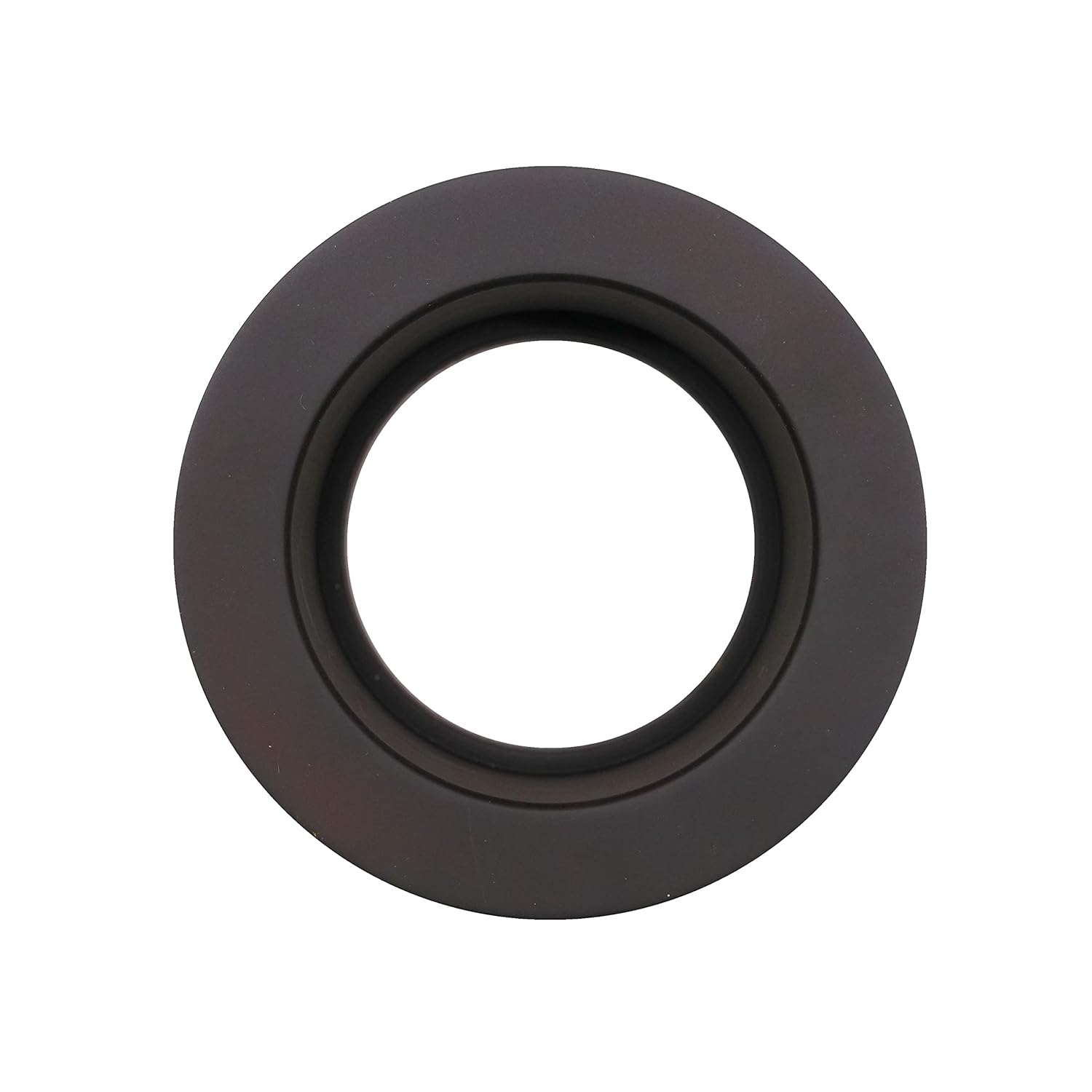 Westbrass A2105-12 3-1/2" EZ-Mount Brass Kitchen Sink Waste Disposal Drain Flange and Stopper, Oil Rubbed Bronze