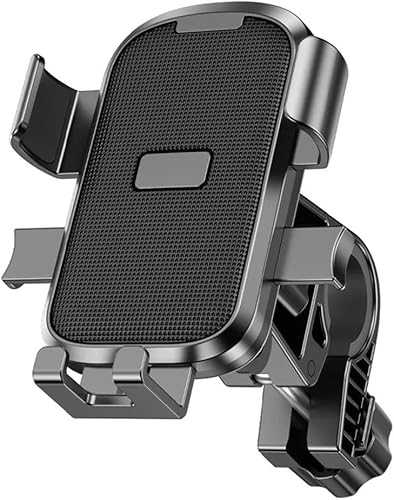 Miniatura 2 de FABULETTA Adjustable Motorcycle Cell Phone Holder Bracket Featuring One-Second Lock and Vibration Dampening for Road and Off-Road Use(Handle)