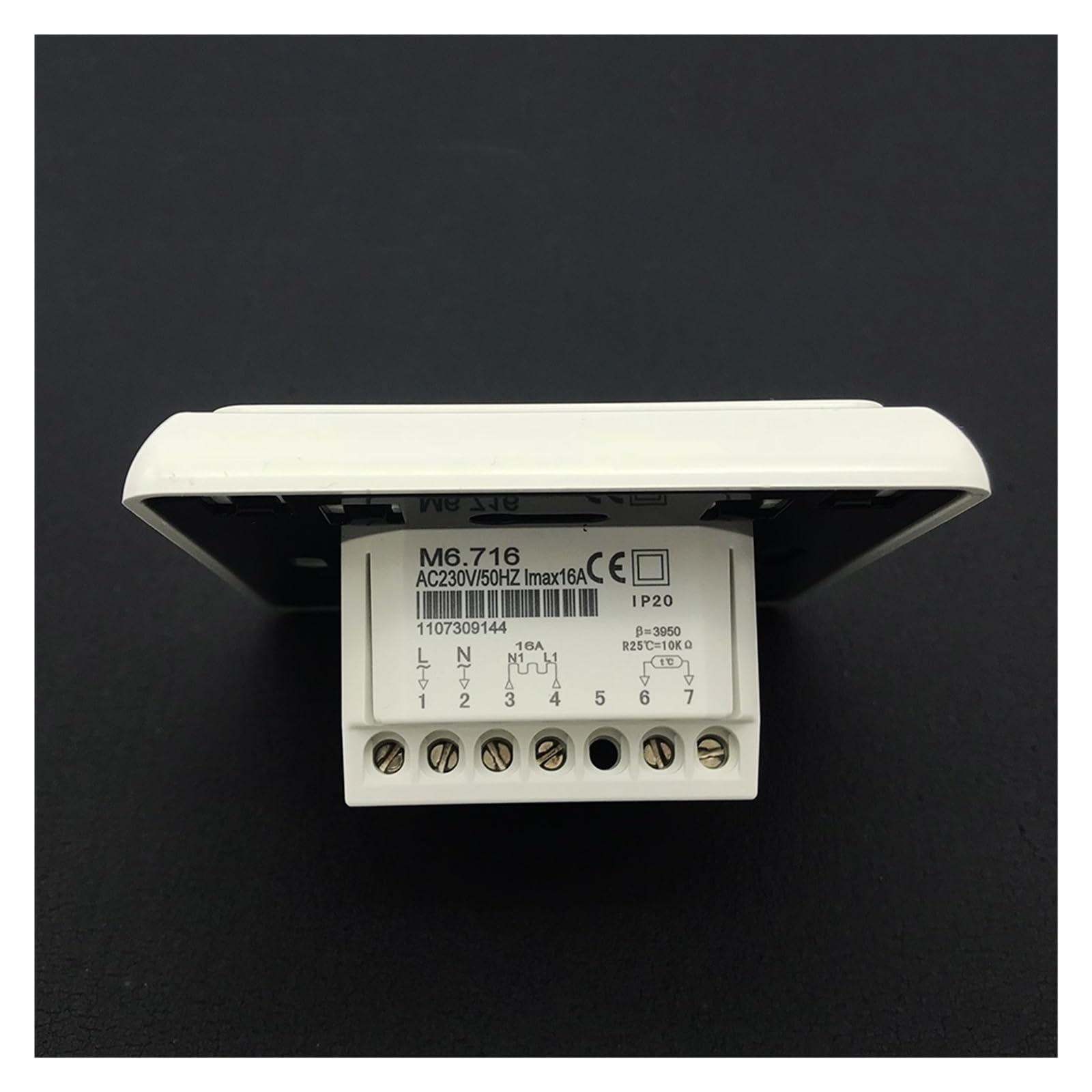 Tygodniowy programowalny elektryczny cyfrowy termostat pokojowy do ogrzewania podłogowego Kontroler ciepłej podłogi (1 szt.)(Wifi 16A electirc)