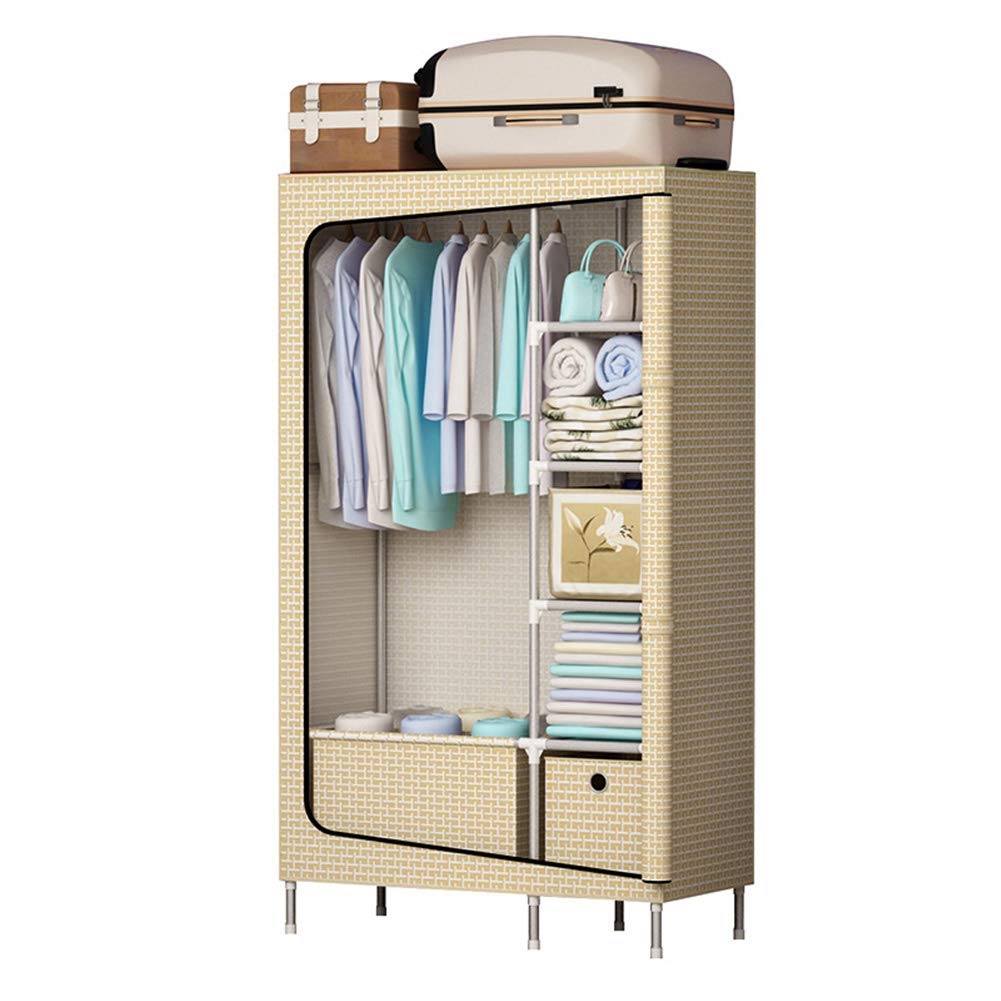 Armoire en tissu fermeture éclair pour protéger les vêtements de la poussière