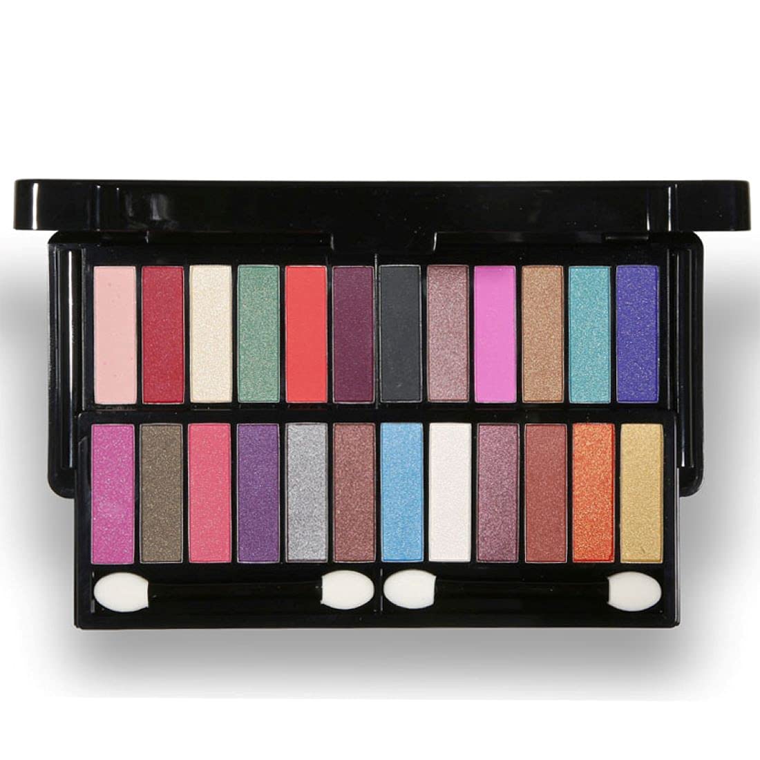 FASHION COLOUR Professional 24 Eyeshadow Makeup Kit | Eyeshadow Palette with Brush | Long Lasting and Easily Blendable | Shimmery Finish | Available in 2 Variants | Shade 02-image-30