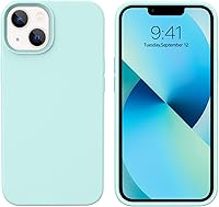 Vista 13 de BENTOBEN Funda para iPhone 13 Mini, iPhone 13 Mini, ajuste delgado, silicona líquida, gel suave, antiarañazos, a prueba de golpes, funda protectora