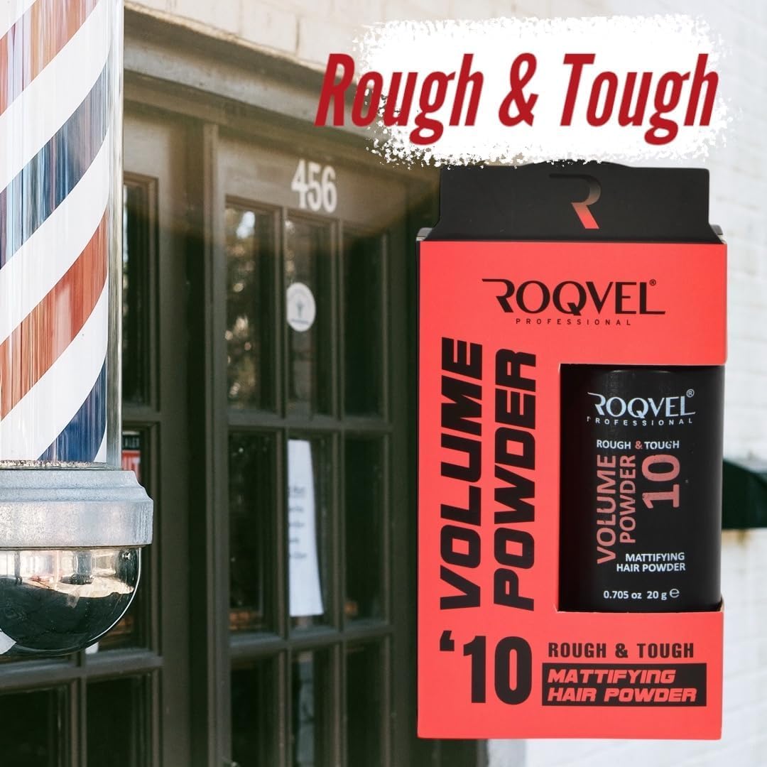 ROQVEL Hair Styling Powder 10 Mattifying 20g, White, 20 g (Pack of 1) - Image 4