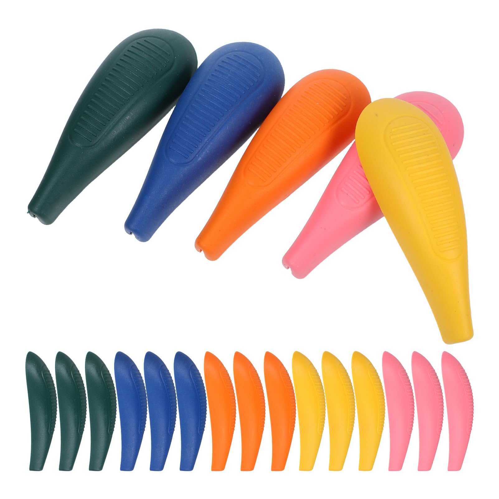 VALICLUD 10Sets Non Slip Shoulder Pads for Hangers Clothing Hanger Forms for Suits Sweaters and Shirts Compact and Easy to Install for Wardrobe