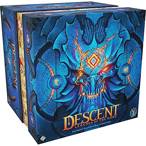 Asmodee Descent: Legends of The Dark Board Game - Epic Dungeon-Crawling Adventure, Cooperative Strategy Game for Kids & Adults, Ages 14+, 1-4 Players,...
