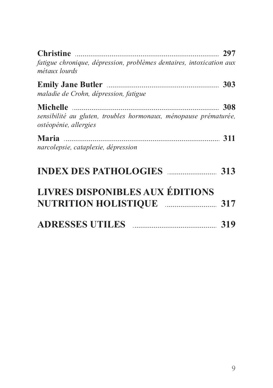 Histoires GAPS - 51 témoignages de retour à la santé avec le programme nutritionnel GAPS