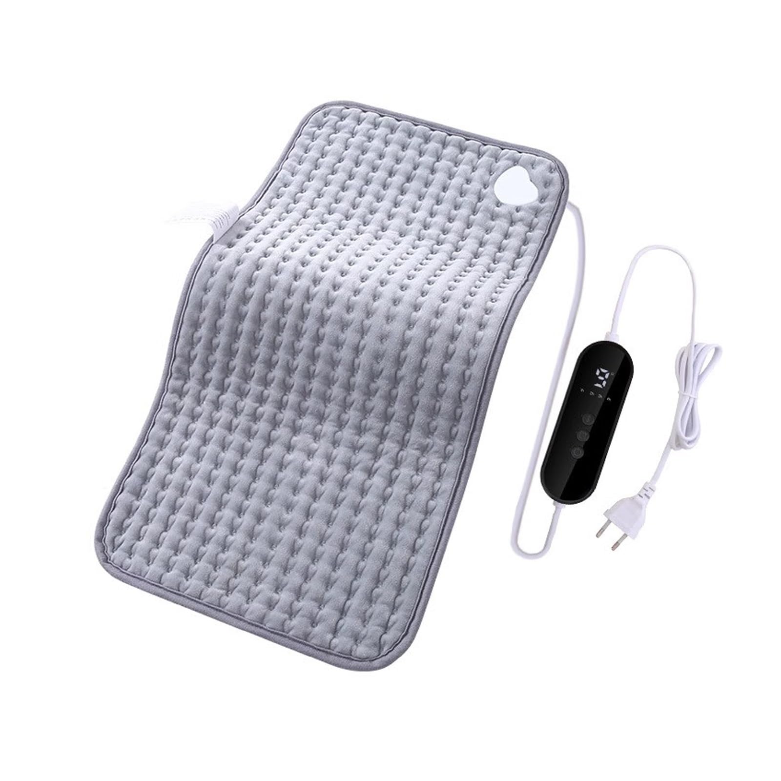 Almohadilla Térmica Portátil para Cuello, Hombros y Espalda, Manta Electrica para Invierno, 9 Niveles y 4 Tiempo, para Usar en Casa o en la Oficina(16.9x39.3in/50x100cm)