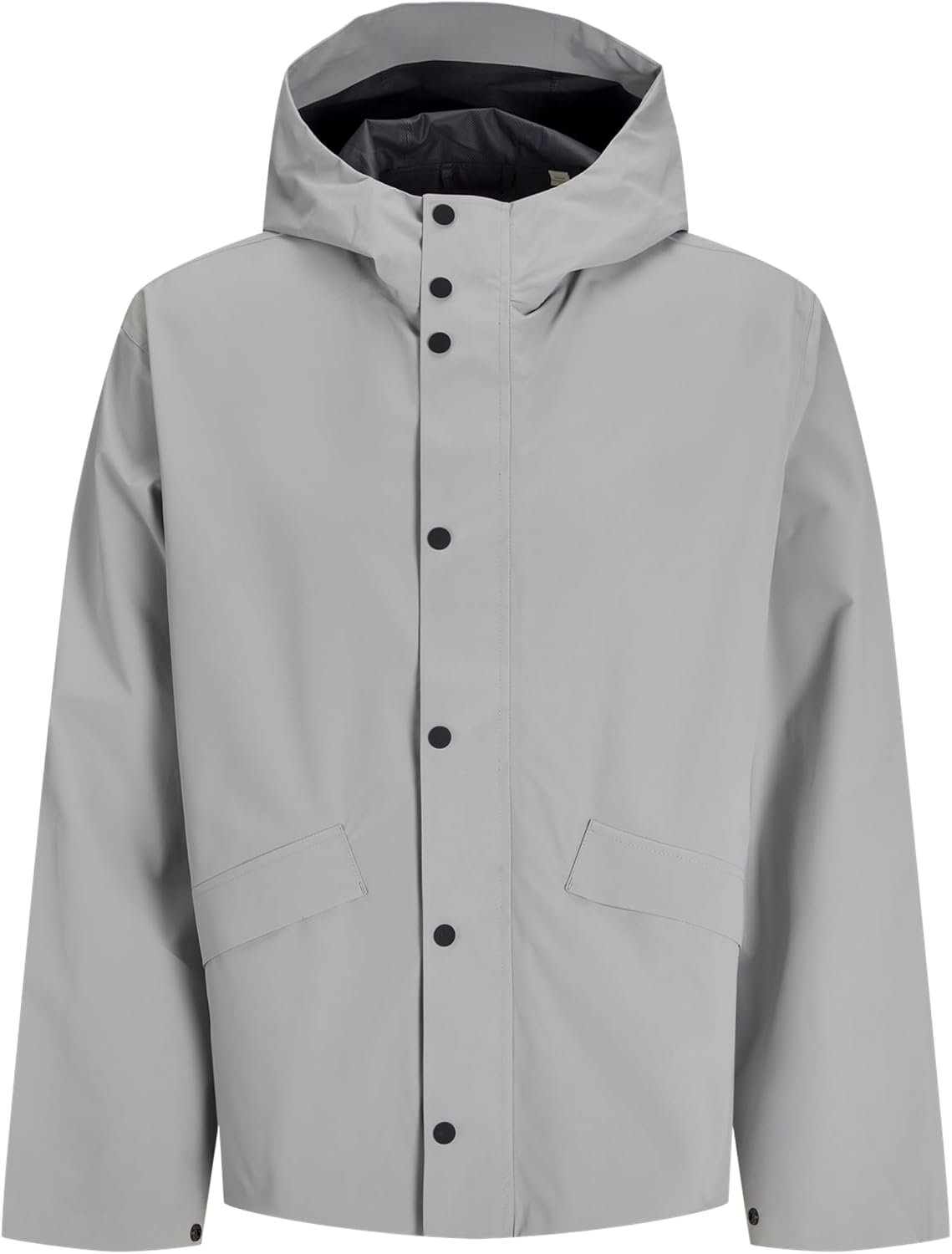 Giacca Impermeabile Jack & Jones Clean Tech - Uomo, Poliestere, Design Moderno, Antipioggia - Foto 5