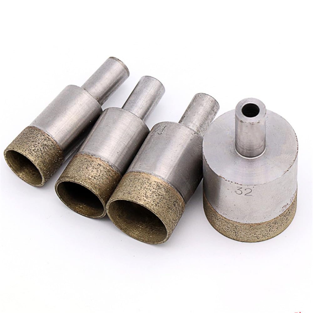 1PC 4-86mm spiekany diamentowy otwieracz do otworów wiertło walcowe z chwytem prostym do szkła/ceramiki/marmuru/płytki ceramiczne wiercenie cięcie, 81mm