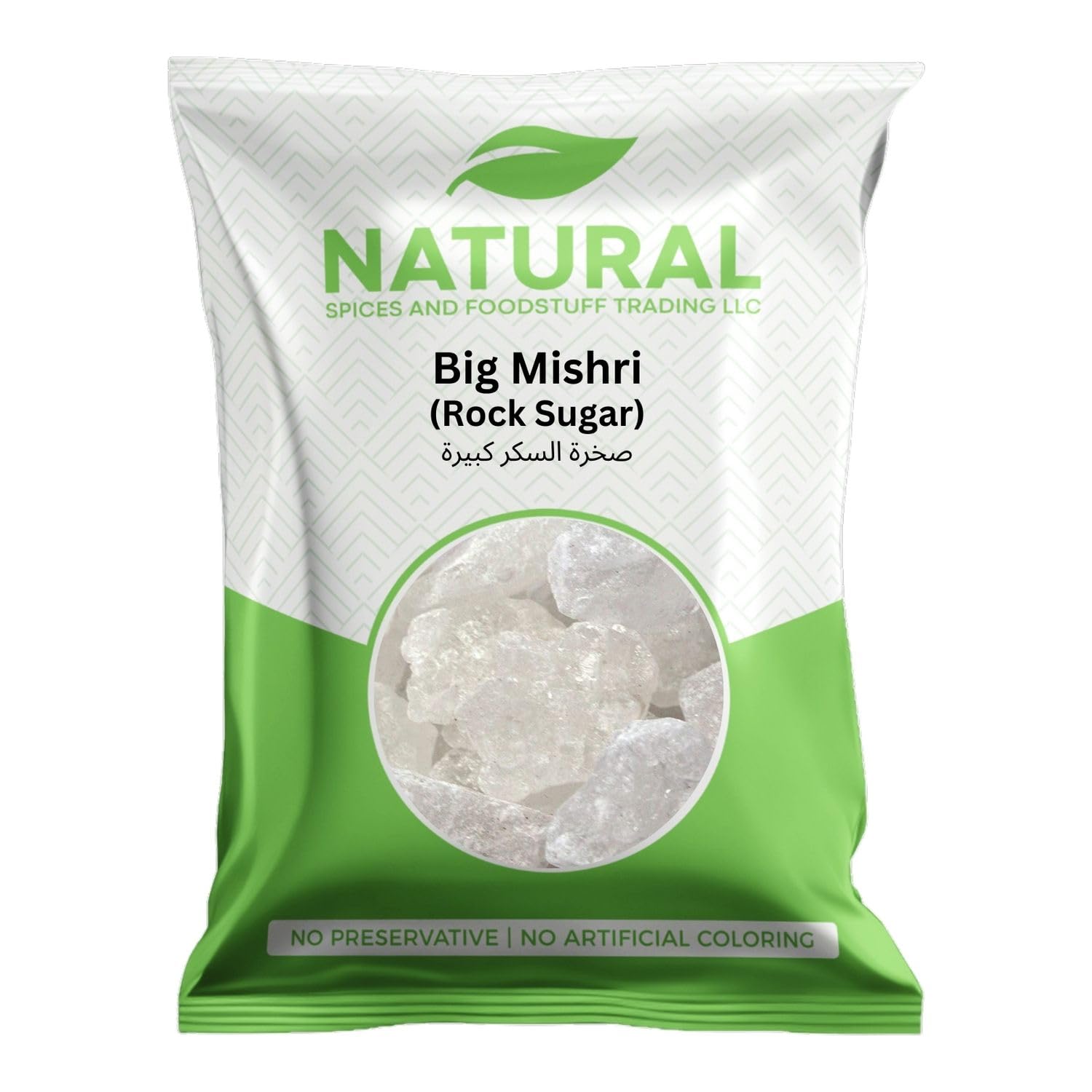 Natural Big Mishri 1kg (Kalkandam - Rock Sugar)