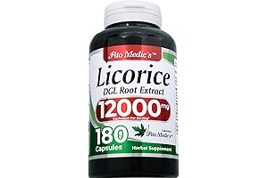 Licorice Root Capsules: Natural Support for Digestion, Adrenal Health, and Immune System