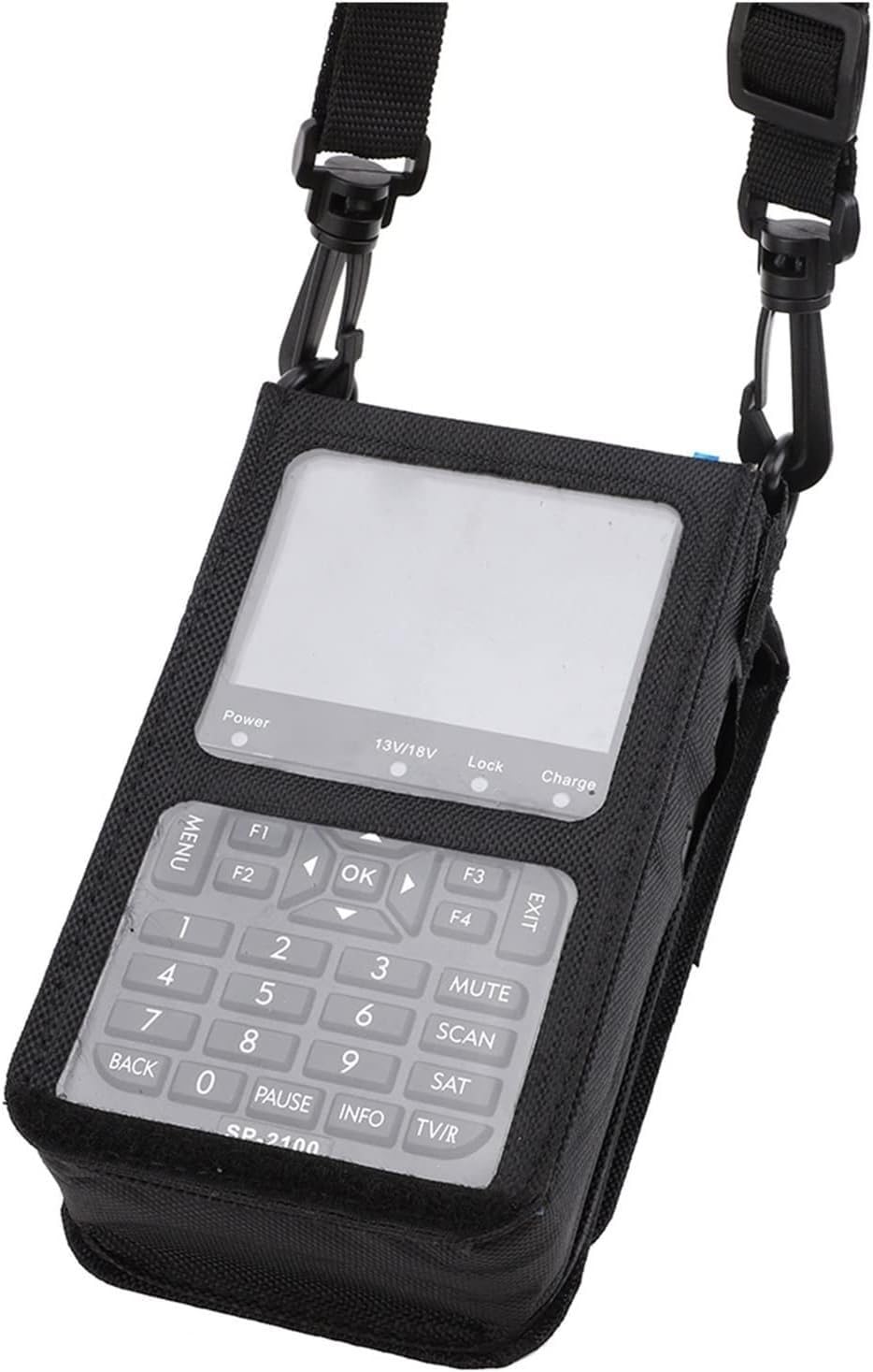 SATLINK SP-2100 HD Satelliten Messgerät Sat Finder für DVB-S/DVB-S2 MPEG-2/4 Digitales Messgerät mit 3,5" TFT LCD Display & Tonsignal inkl. Steckernetzteil, AV-Adapterkabel & Nylonschutztasche
