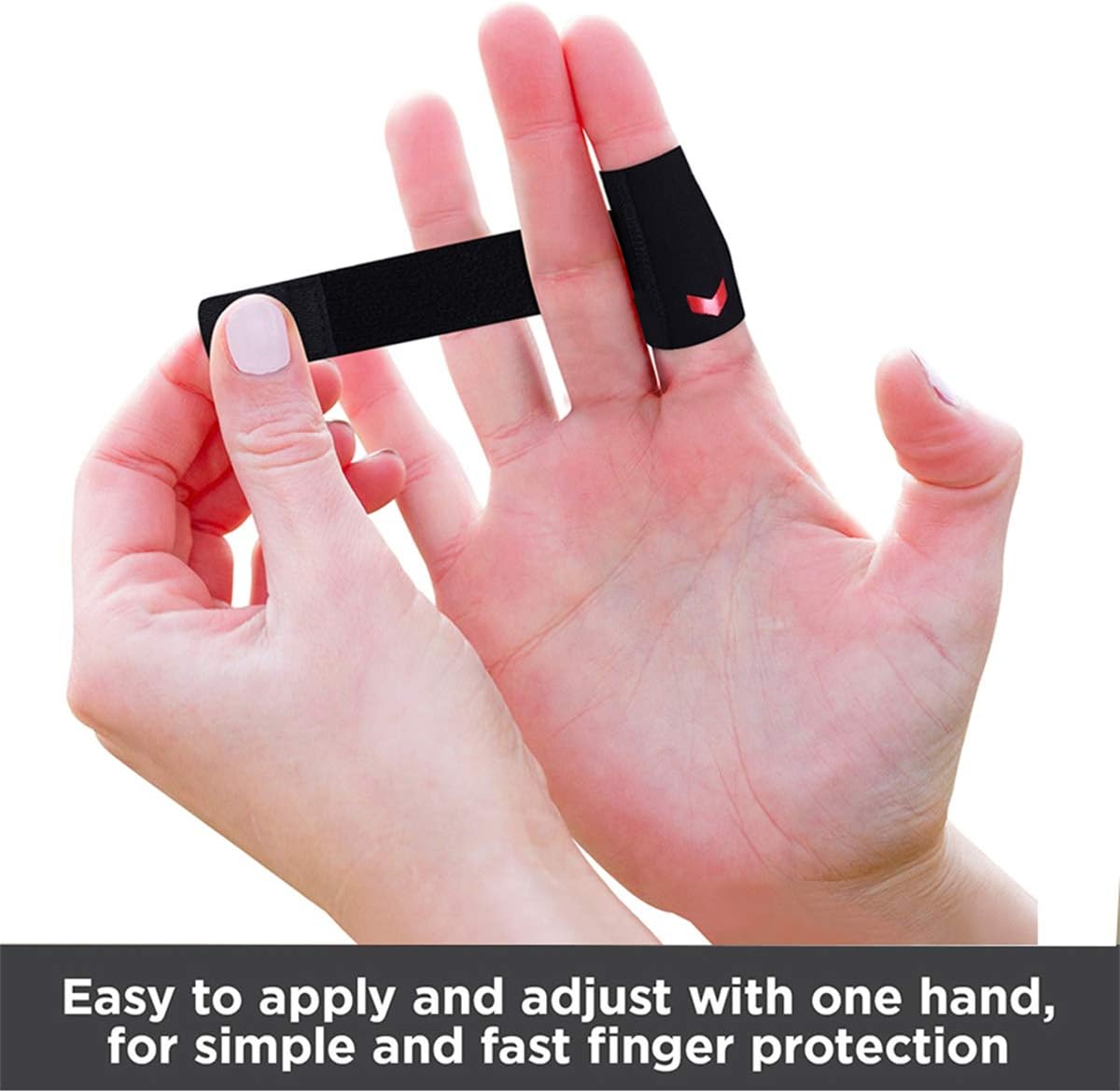 Neoprene Finger Splint Wraps Adjustable Finger Brace Trigger Finger Buddy Splints Mallet Finger Guards for Arthritis Sport Finger Support Sleeve Protector for Basketball Volleyball Tennis