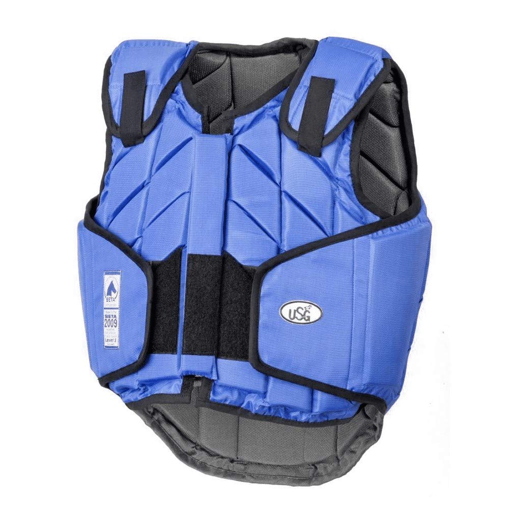 USG Eco-Flexi Panel Safety Vest, EN 13158-2018, Safety Vest, Royal Blue, Child S