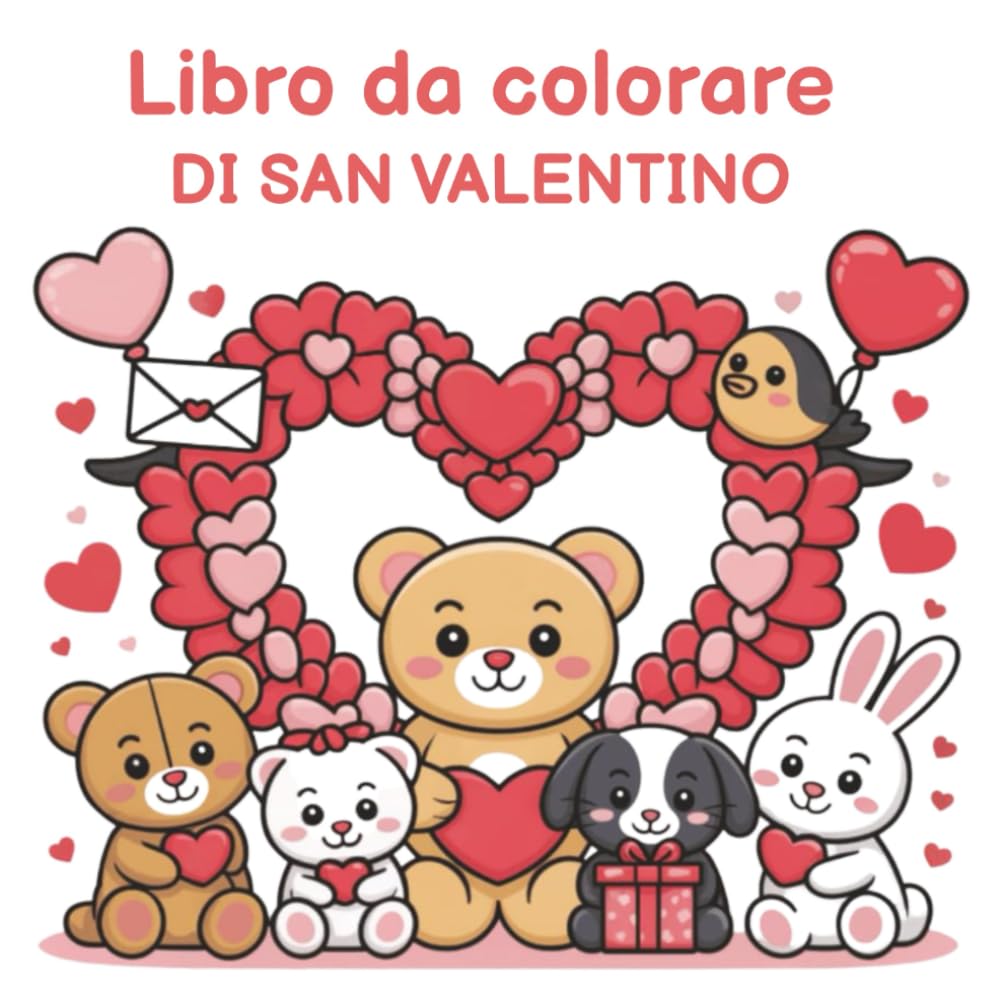 Album da colorare per adulti – Libro antistress amore | San Valentino: Regalo romantico per coppie, fidanzati e lei