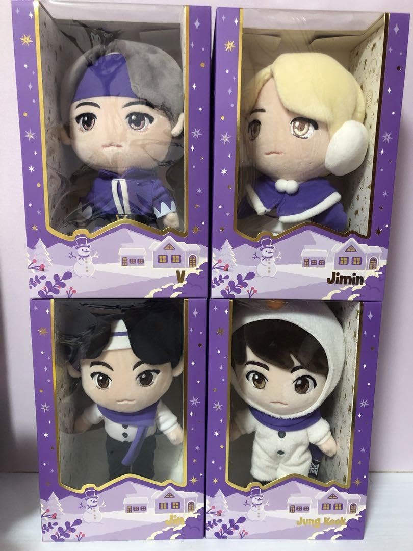 Amazon.co.jp: BTS TinyTAN タイニータン PLUSH TOY ぬいぐるみ 4点 