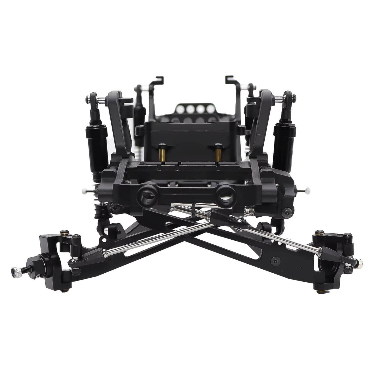 Compatible avec Axial pour SCX10 I II III pour TRX4 pour Capra Twin I-Beam 2WD Conversion De Suspension pour Kit De Châssis 1/10 RC Chenille RC Voiture Accessoire