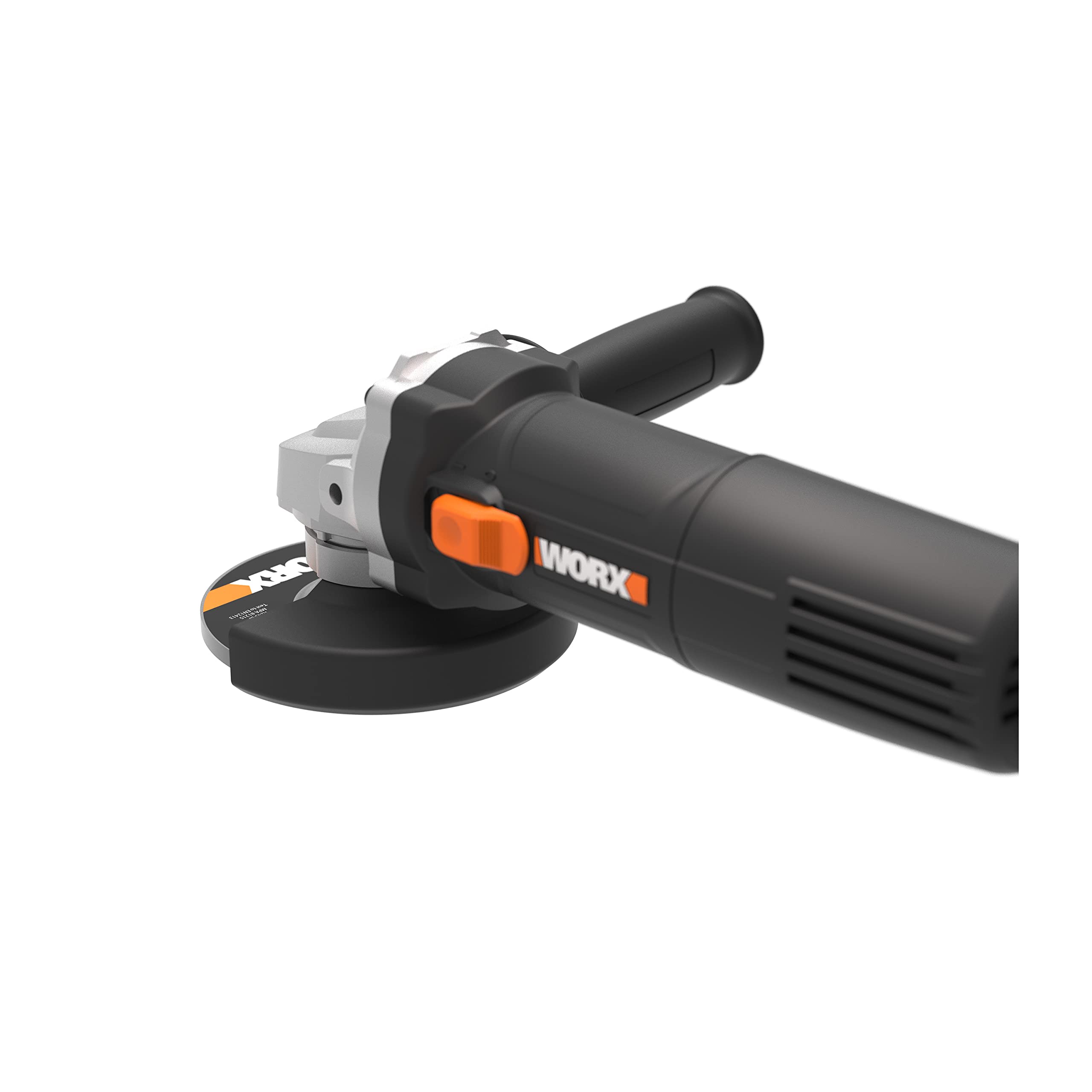 WORX WX718 Winkelschleifer 900W, Scheibendurchmesser 125mm | Leerlaufdrehzahl 12000/m, mit verstellbarem Griff & vibrationsfreiem Zusatzhandgriff zum Schleifen & Schneiden