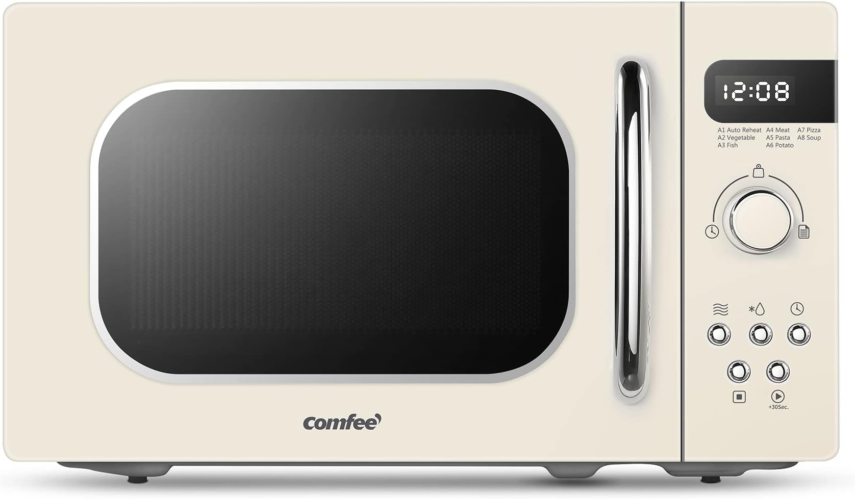 COMFEE' Microwave Oven Retro