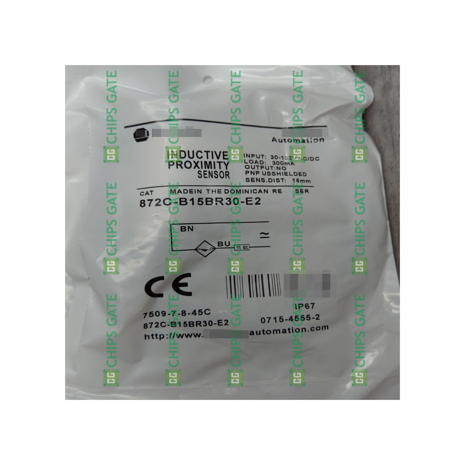 1PC New 872C-B15BR30-E2 Proximity Sensor for delivery