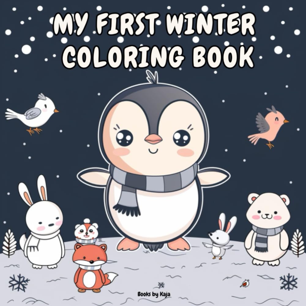 My First Winter Coloring Book
