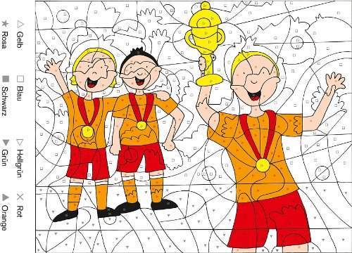 Mein großes Fußball-Malbuch