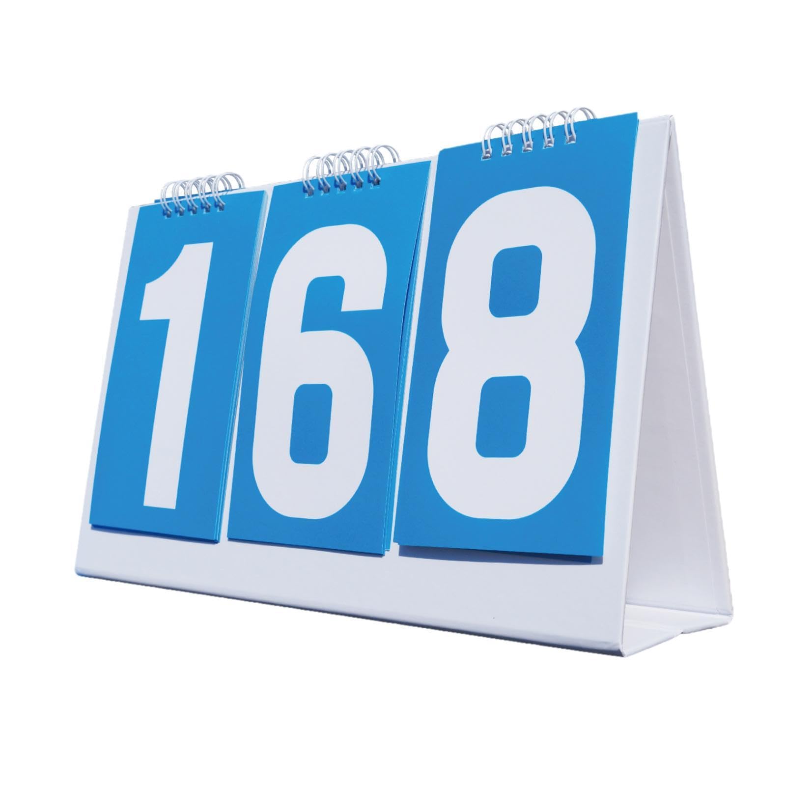 Yiju Flip Scoreboard Counter Competition Score Keeper Tabletop Score Flipper for Volleyball Basketball P.E Classroom Activities