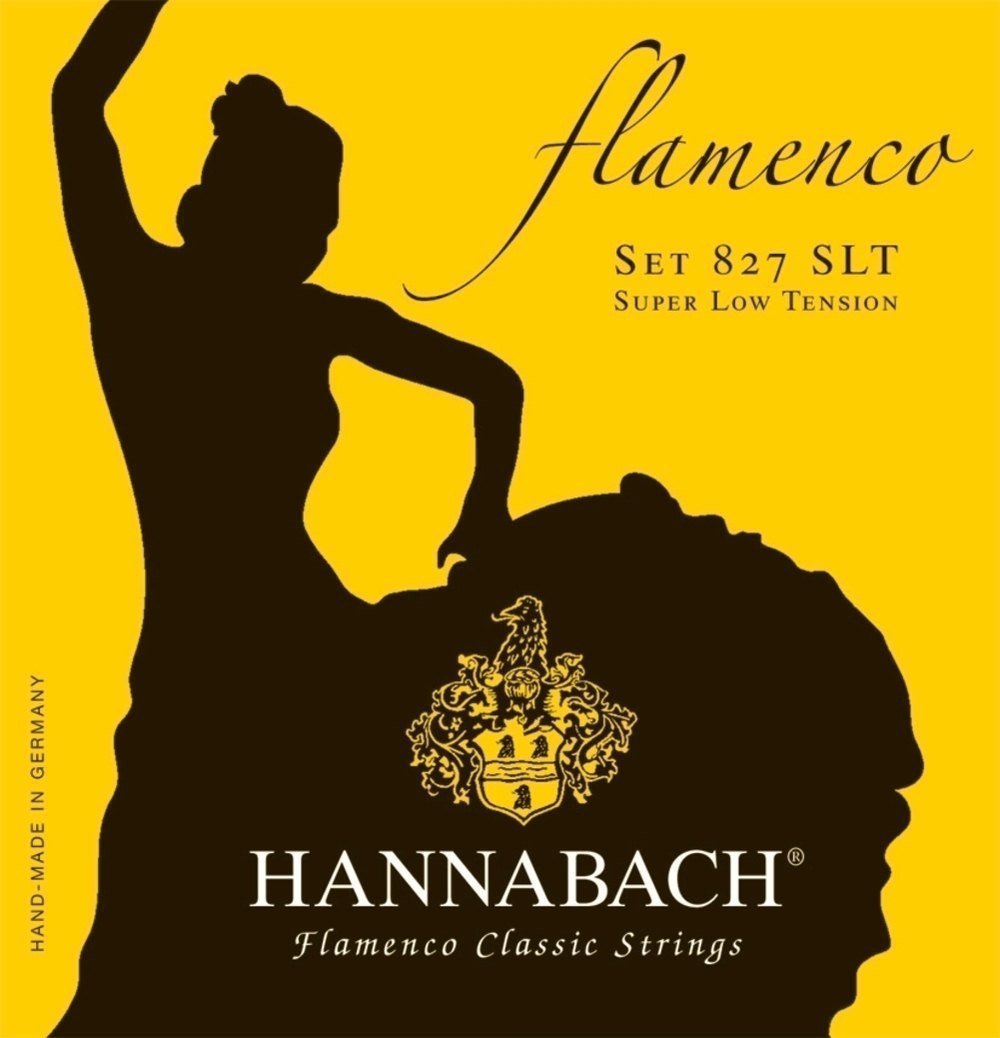 Hannabach classical guitar strings Flamenco Series 827 Super Low Tension G3 Made in Germany - 8273SLT