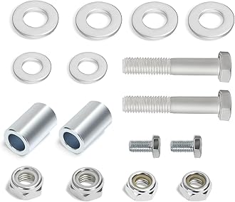 KSP 2"-4" Front Shock Extenders Fit 1988-1999 Chevy GMC K1500 K2500 4WD, Shock Extension Kit for 1992-1999 Chevy GMC K1500 K2500 Suburban 4WD, Shock Extension Brackets Mount for Tahoe Yukon 4WD