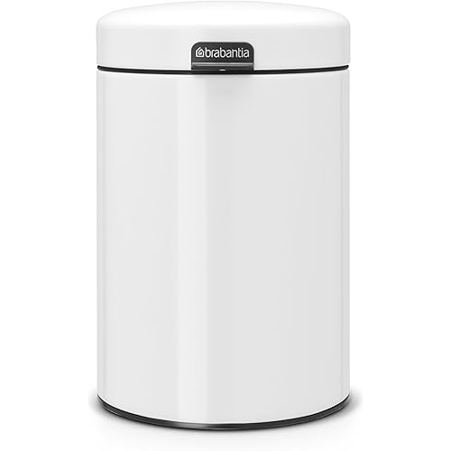 Brabantia newIcon Wall Mounted Bin, White, 3 Litre