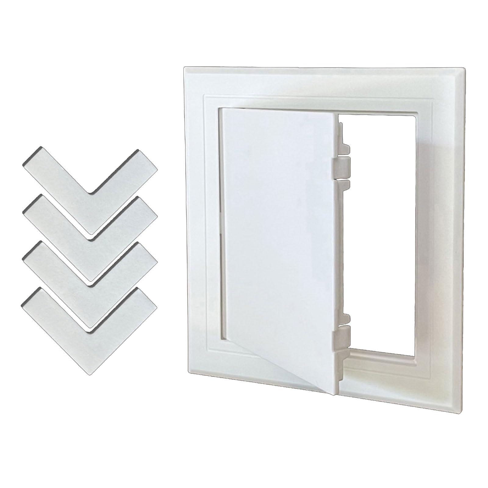 ABS Inspection Door Cover for Interior and Ceiling Maintenance Projects Access Panel Cover for Wall Repair Featuring Hinged Closing Mechanism and Water-Proof Layer