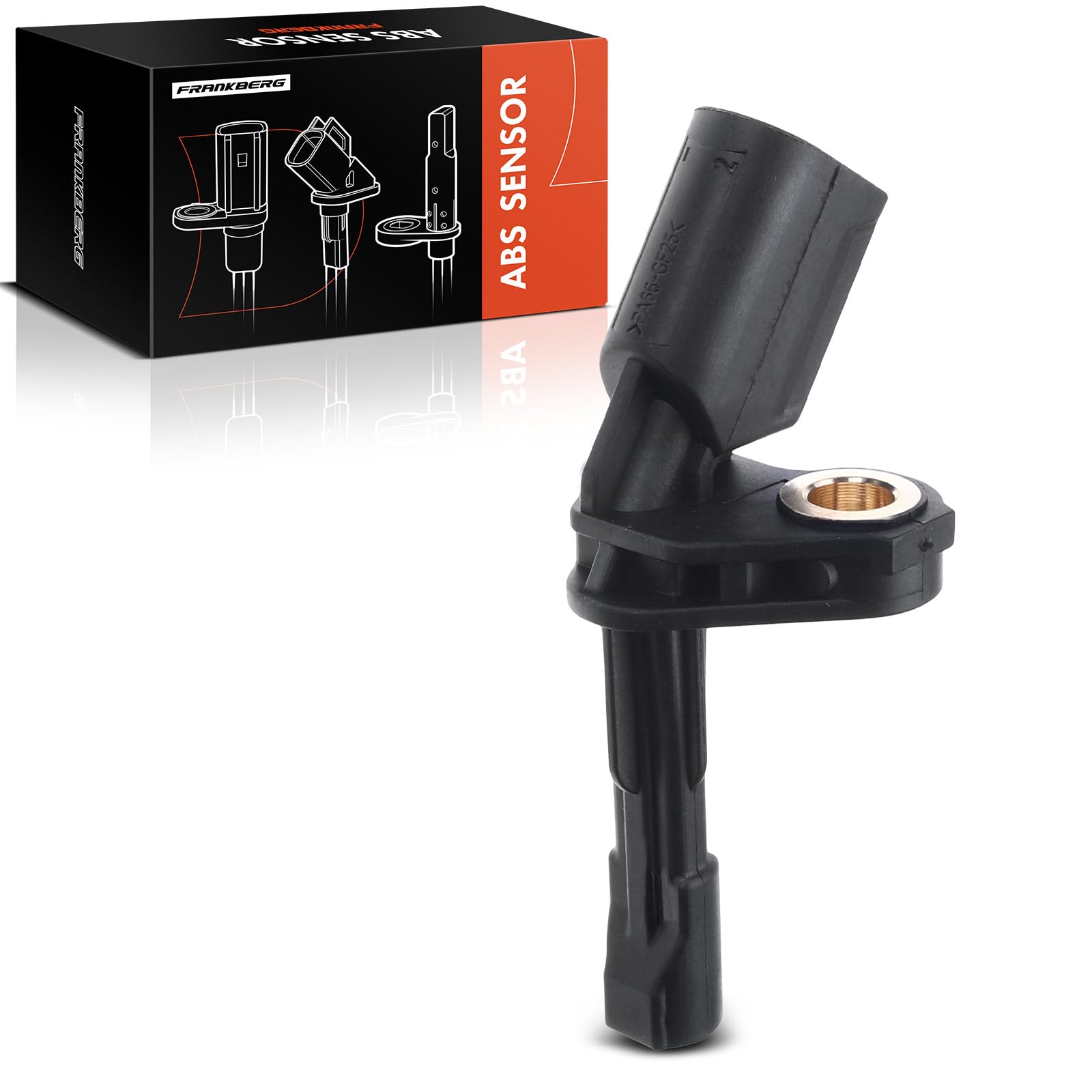 Frankberg 1x ABS Sensor Rear Right Driver Side Compatible With Golf V 1K1 03-09 Golf VI 5K1 08-13 Octa.vi.a II 1Z3 04-13 Leon 1P1 05-12 A3 8P1 03-13 Tig.uan 5N_ 08-18 A3 8P7 08-13 Replace# WHT003858