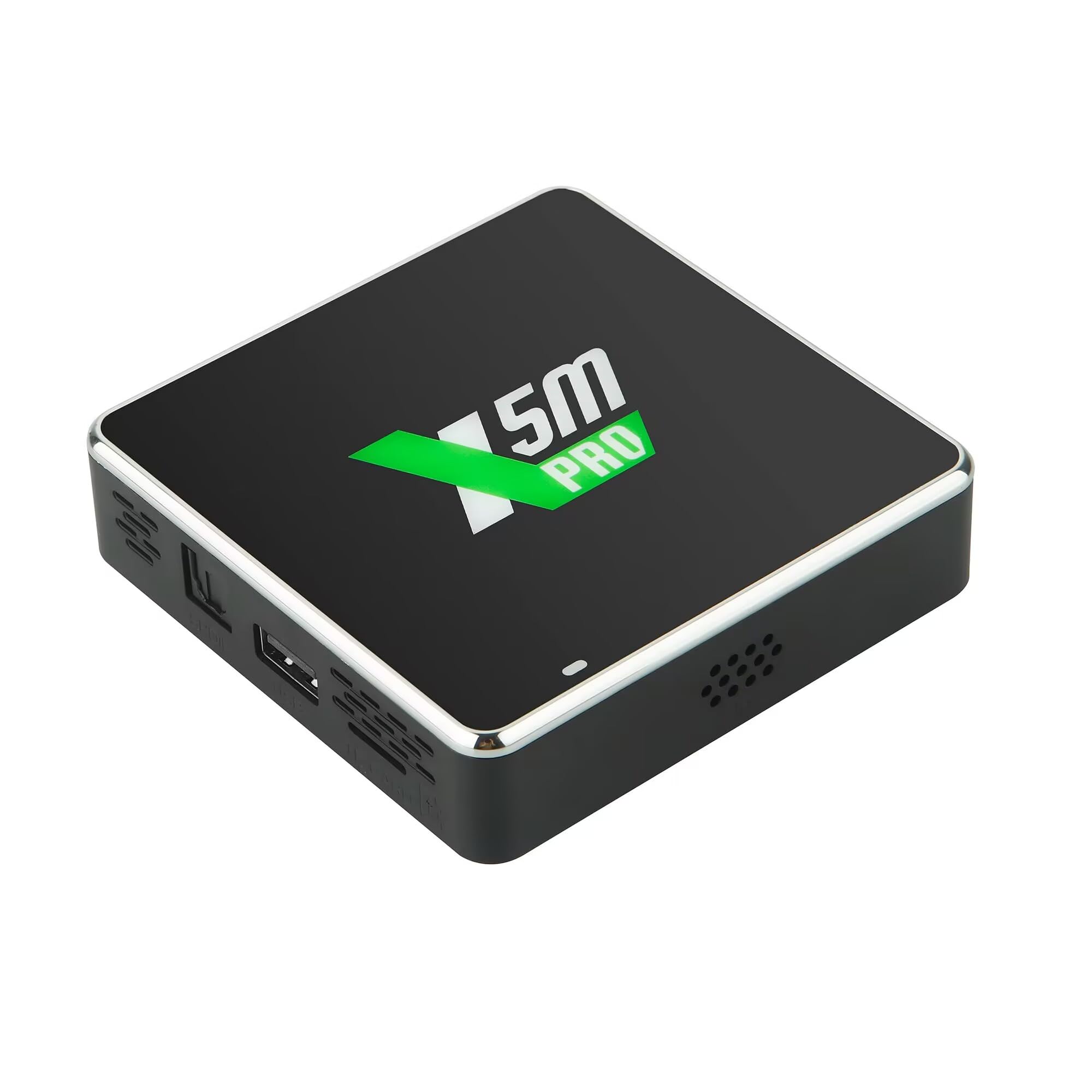Ugoos X5m PRO TV Box Android 14.0 Amlogic S905x5m 4 GB di RAM 32 GB di ROM Dual WiFi 2.4G/5G Ethernet 1000M USB 2.0 BT5.4 Supporto HEVC H.265 AV1 VP9 4K HDR Box
