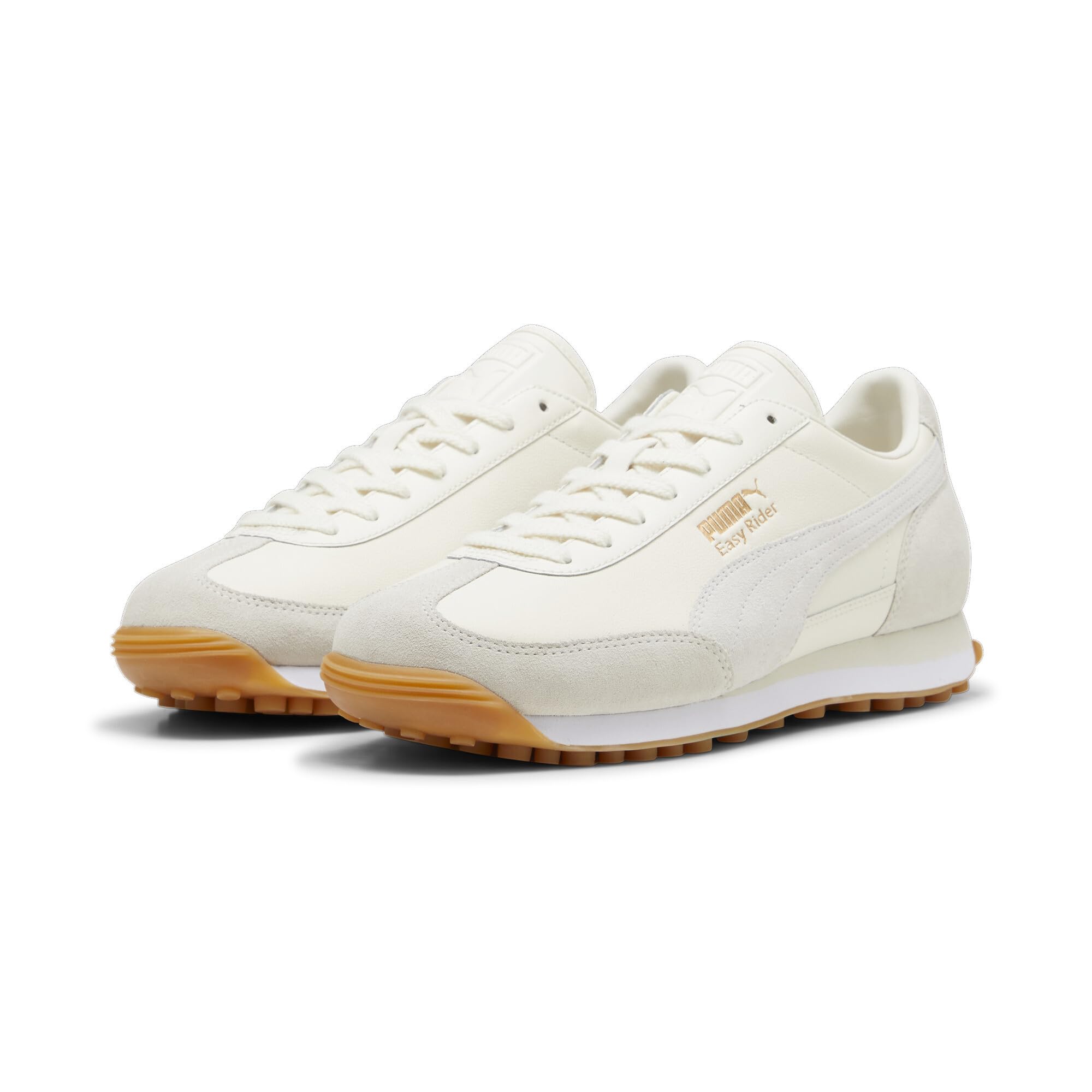 PUMA Unisex Easy Rider Mix Sneaker, Frosted Ivory White, 5.5 UK