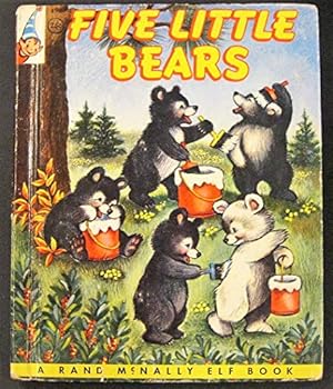 Hardcover The Five Little Bears Book