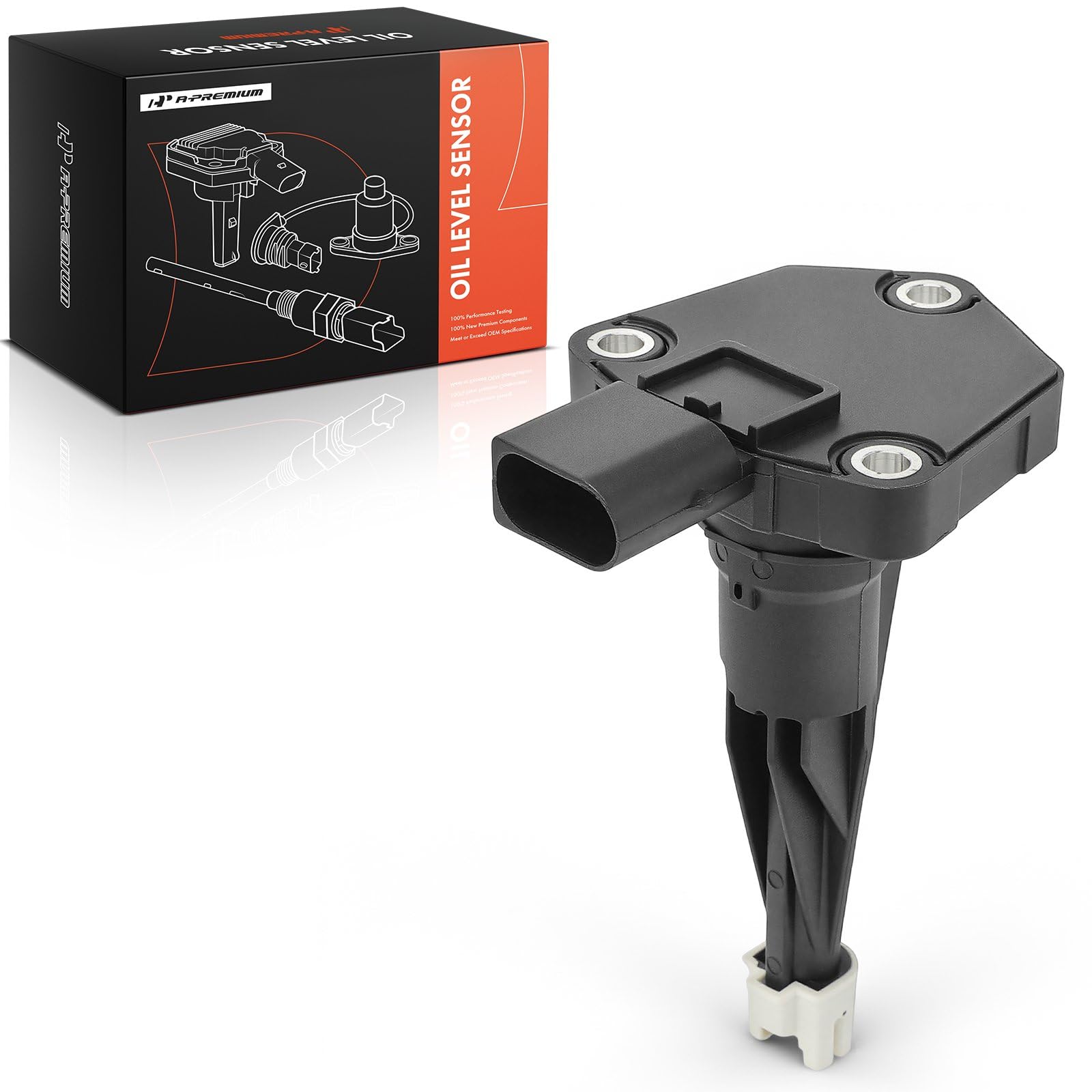 A-Premium Sensor de nivel de aceite del motor compatible con BMW X5, X1, 750i, 750i xDrive, X6, X7, X2, Alpina B7, i8, M550i xDrive, M850i xDrive, M850i xDrive Gran Coupe y Mini Cooper, Cooper Clubman