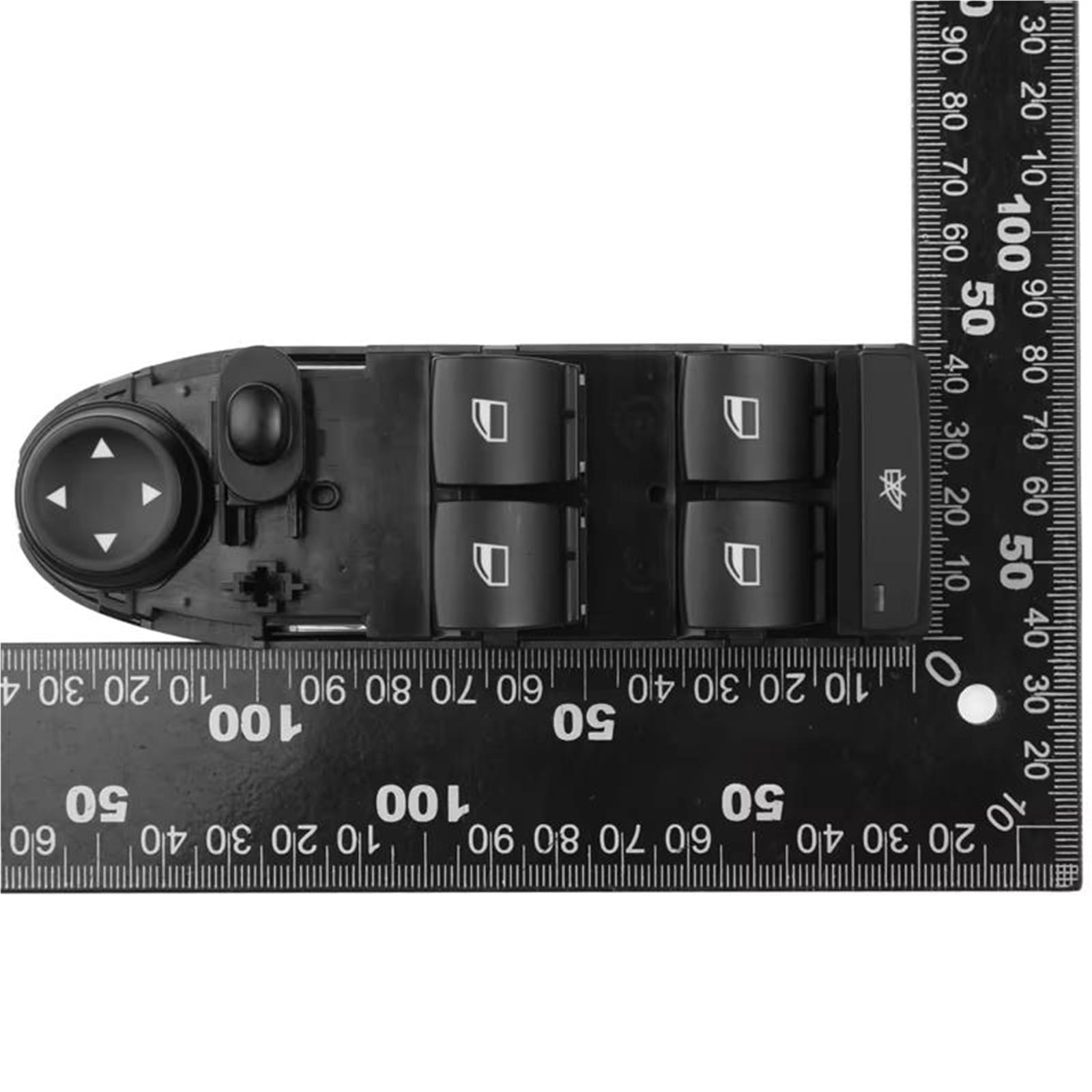 Kompatibel Mit Für 5er E60 2003 2004 2005 2006 2007 2008 2009 2010 Elektrischer Fensterheberschalter Knopfregler OEM: 61319122110