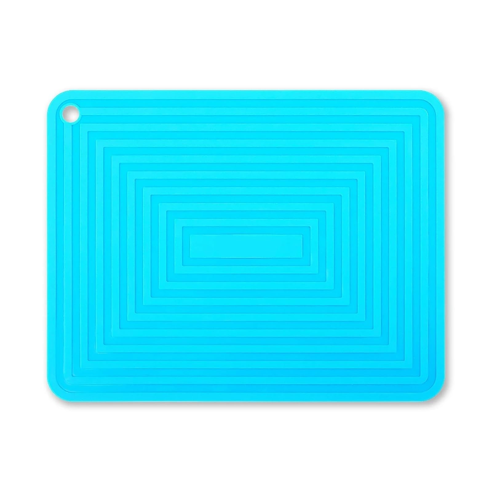 Dessous plat antidérapant en silicone pour le séchage du verre au quotidien