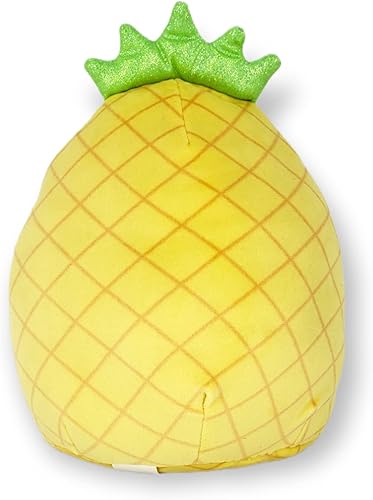 Miniatura 3 de Squishmallow KellyToy - Escuadrón Foodie de 8 pulgadas (7.9 in) - Piper el pingüino en disfraz de piña